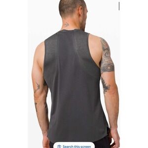 Lululemon Men's XL Fast and Free Tank Top Charcoal Grey